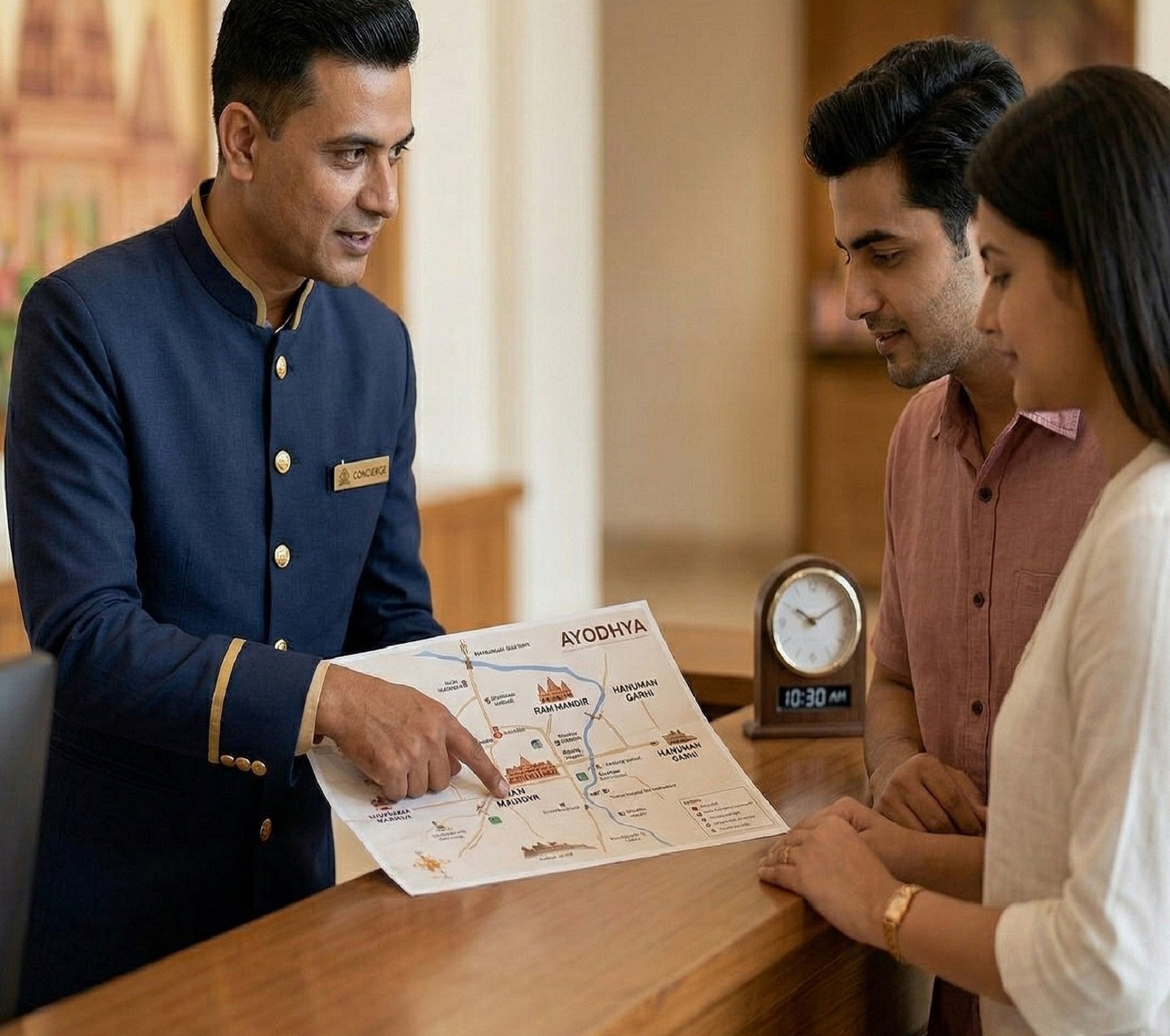 local guidance best hotel in ayodhya